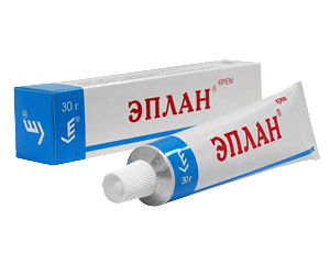 Мазь ЭПЛАН крем применяется для заживления ран, от ожогов, после ожогов.