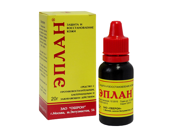 Обработка, лечение и восстановление кожи после порезов. Раствор Эплан для быстрого заживления порезов
